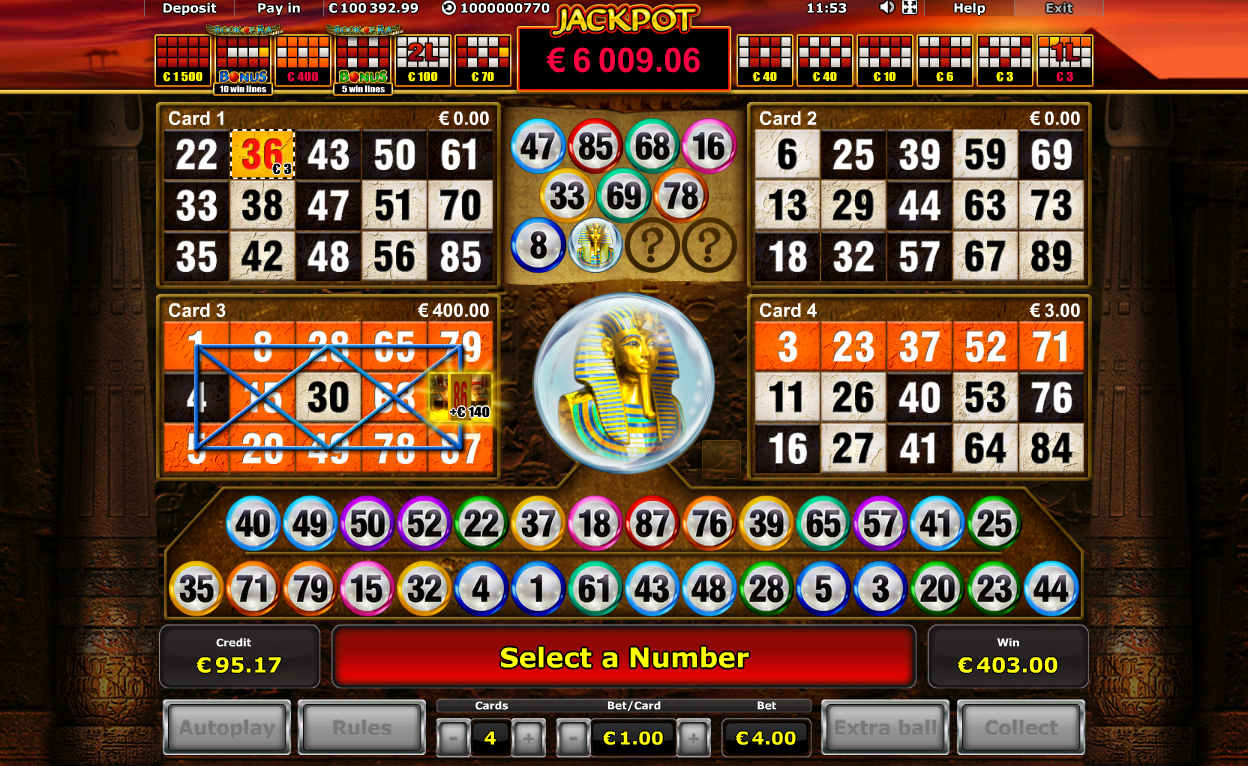 Bingo Patterns On Slot Machines